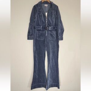 Show Me Your MuMu Blue Jumpsuit